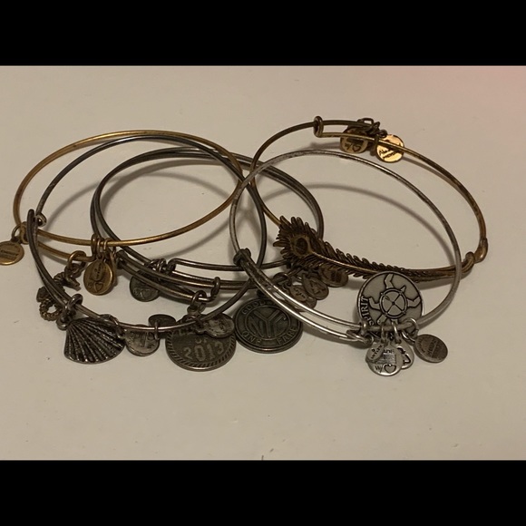 Alex and Ani bundle of 5 bangles - Picture 7 of 7